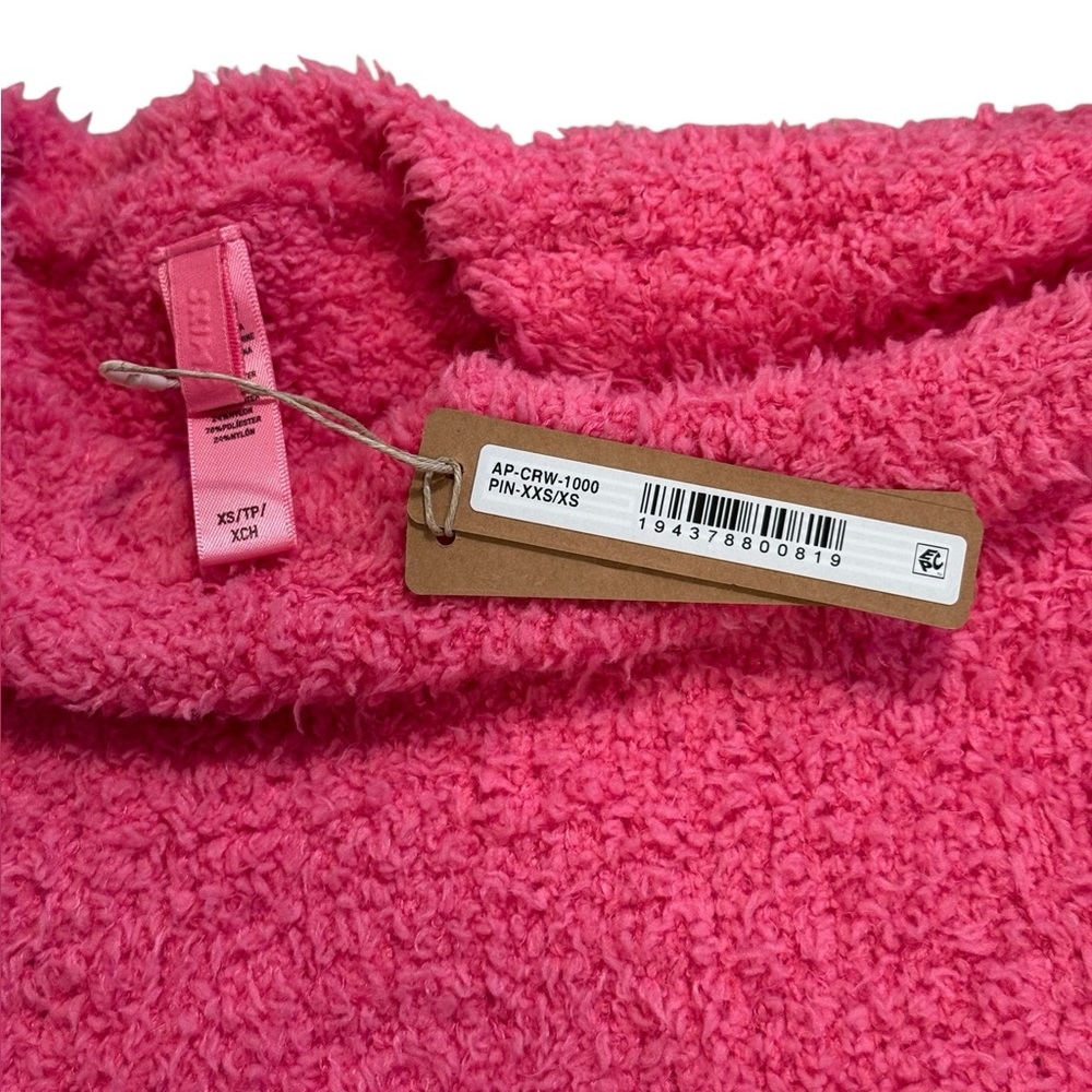 Skims Cozy Knit XXS/XS Sweater in Pink - Picture 7 of 8